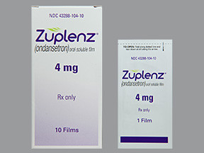 ZUPLENZ 4 MG SOLUBLE FILM