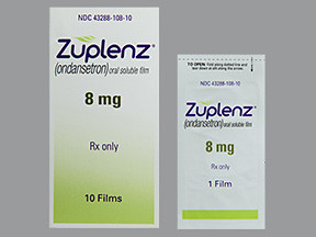 ZUPLENZ 8 MG SOLUBLE FILM