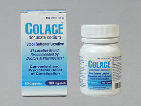 COLACE 100 MG CAPSULE