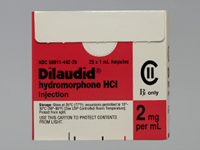 DILAUDID 2 MG/ML AMPUL