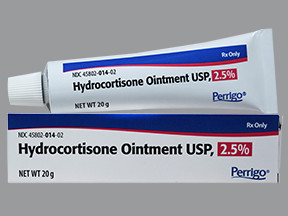 HYDROCORTISONE 2.5% OINTMENT