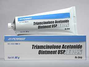 TRIAMCINOLONE 0.025% OINT