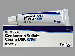 GENTAMICIN 0.1% CREAM