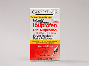 INFANT IBUPROFEN 50 MG/1.25 ML