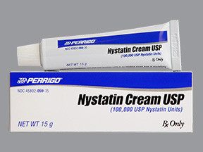 NYSTATIN 100,000 UNIT/GM CREAM