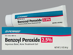 BENZOYL PEROXIDE 2.5% GEL
