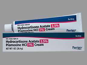 HYDROCORTISONE-PRAMOXINE CREAM