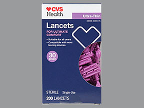 CVS ULTRA THIN 30G LANCETS