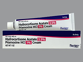 HYDROCORT-PRAMOXINE 2.5-1% CRM