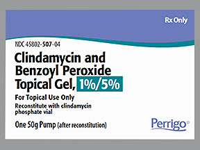 CLINDA-BENZOYL PEROX 1-5% PUMP