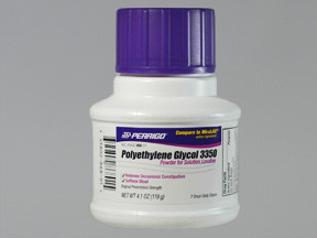 POLYETHYLENE GLYCOL 3350 POWD