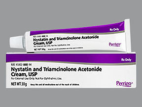 NYSTATIN-TRIAMCINOLONE CREAM