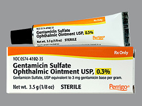 GENTAMICIN 0.3% EYE OINTMENT