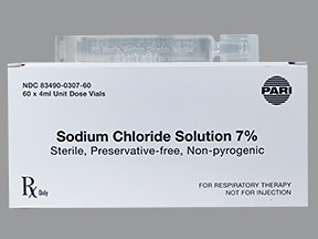 SODIUM CHLORIDE 7% VIAL