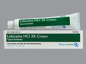 LIDOCAINE 3% CREAM