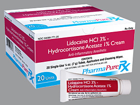 LIDOCAINE-HC 3-1% CREAM KIT