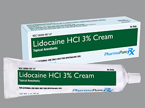 LIDOCAINE 3% CREAM