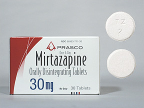 MIRTAZAPINE 30 MG ODT