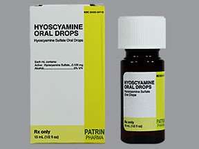 HYOSCYAMINE 0.125 MG/ML DROP