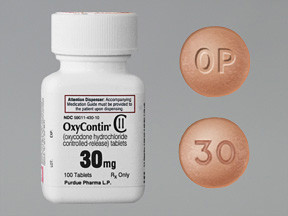 OXYCONTIN 30 MG TABLET