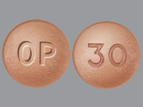 OXYCODONE HCL ER 30 MG TABLET