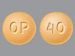 OXYCODONE HCL ER 40 MG TABLET