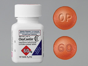 OXYCONTIN 60 MG TABLET