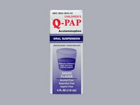 CHILDREN'S Q-PAP 160 MG/5 ML
