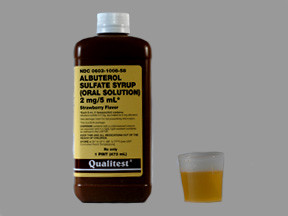 ALBUTEROL SULF 2 MG/5 ML SYRUP