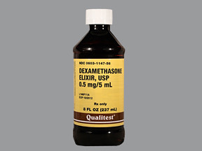 DEXAMETHASONE 0.5 MG/5 ML ELX