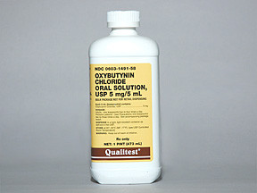OXYBUTYNIN 5 MG/5 ML SYRUP