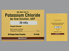 POTASSIUM CL 20 MEQ PACKET