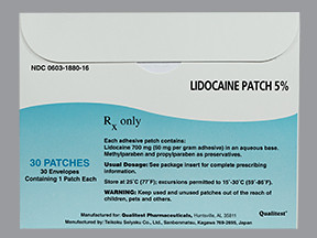 LIDOCAINE 5% PATCH