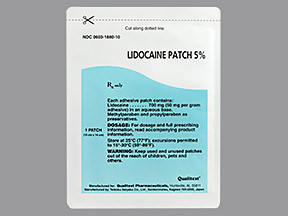 LIDOCAINE 5% PATCH