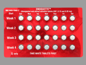 EMOQUETTE 28 DAY TABLET