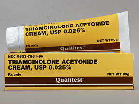 TRIAMCINOLONE 0.025% CREAM