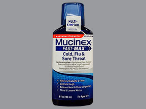 MUCINEX COLD-FLU-SORETHROAT LQ