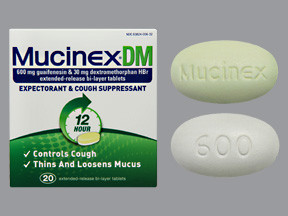 MUCINEX DM ER 600-30 MG TABLET