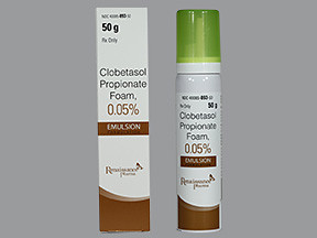 CLOBETASOL EMULSION 0.05% FOAM