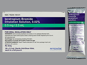 IPRATROPIUM BR 0.02% SOLN