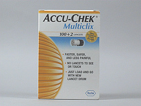 ACCU-CHEK MULTICLIX LANCETS