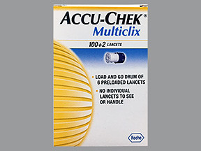 ACCU-CHEK MULTICLIX LANCETS