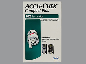 ACCU-CHEK COMPACT PLUS STRIPS