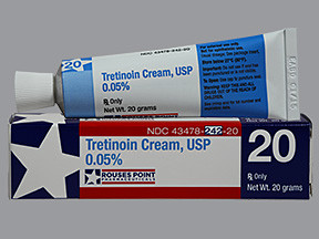 TRETINOIN 0.05% CREAM