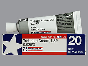 TRETINOIN 0.025% CREAM