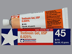 TRETINOIN 0.025% GEL