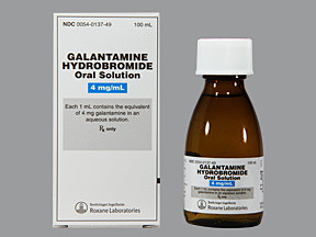 GALANTAMINE 4 MG/ML ORAL SOLN