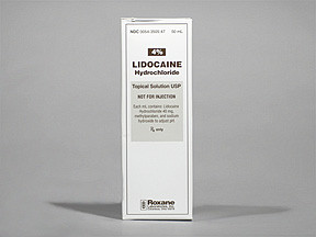 LIDOCAINE HCL 4% SOLUTION