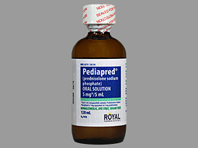 PEDIAPRED 5 MG/5 ML SOLN