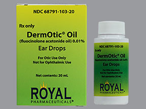 DERMOTIC OIL 0.01% EAR DROPS